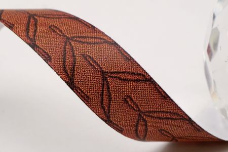 Blattmuster Jacquardband_AI-KN